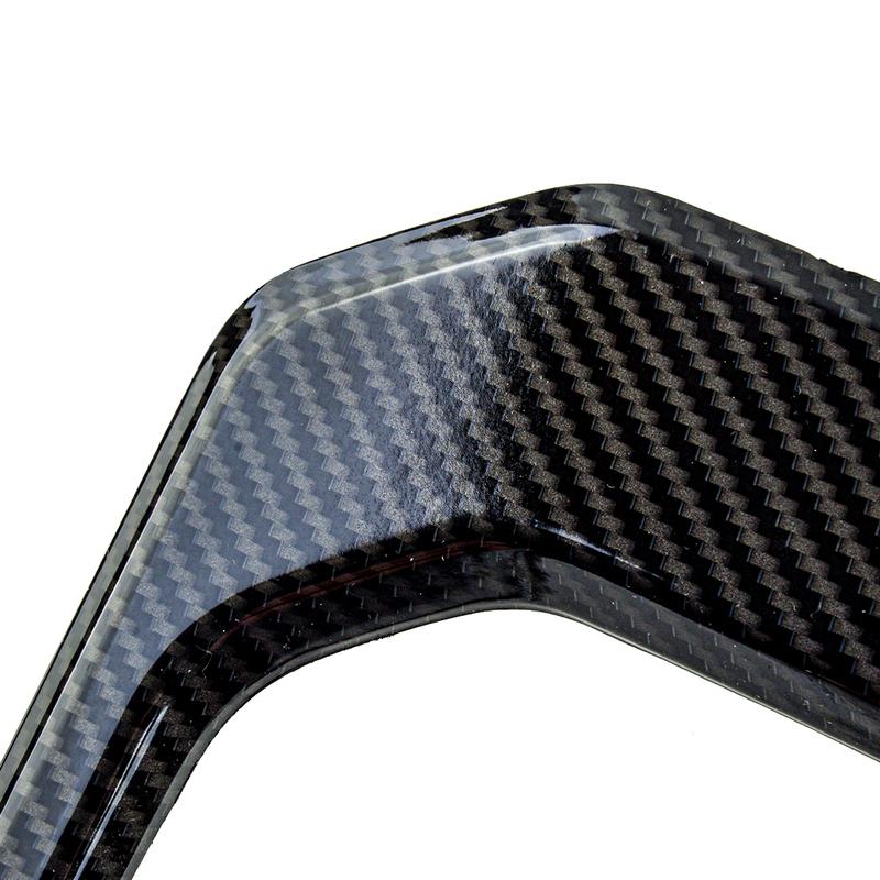 ABS Car Interior Gear Shift Panel Cover Trim Black Carbon Fiber Style fit for Toyota Tundra 2014-2016 2017 2018