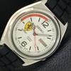 AUTOMATIC VINTAGE JAPAN 7009A MENS FERRARI DIAL WATCH A700510-5 R203-a700510
