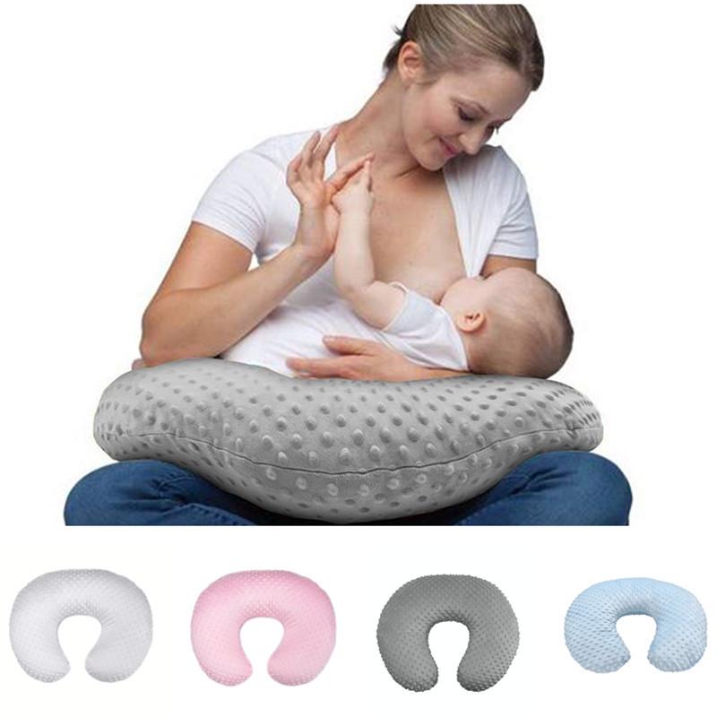 Baby U-Shaped Nursing Pillow, Multifunctional Bean Velvet Support & Feeding Pillow