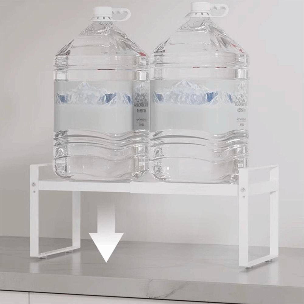 Expandable Adjustable Kitchen Organizer Space Saving Retractable Cabinet Shelf  Cabinet Internal