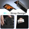 Luxury Silicone Wristband Ultra Thin Phone Case for Samsung Z Fold 7 6 5 4 3 Wrist Strap Bracket Shockproof Matte Back Cover