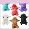 Highland Bos Cow Mutus Plush Toys Cute Cartoon Children Throw Pillow Doll Gift