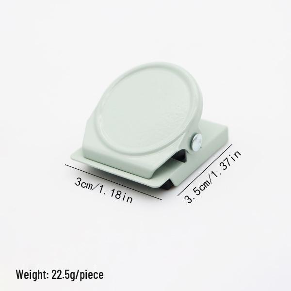 Metal Magnetic Clip: Strong Candy Color Magnet for Refrigerator & Whiteboard