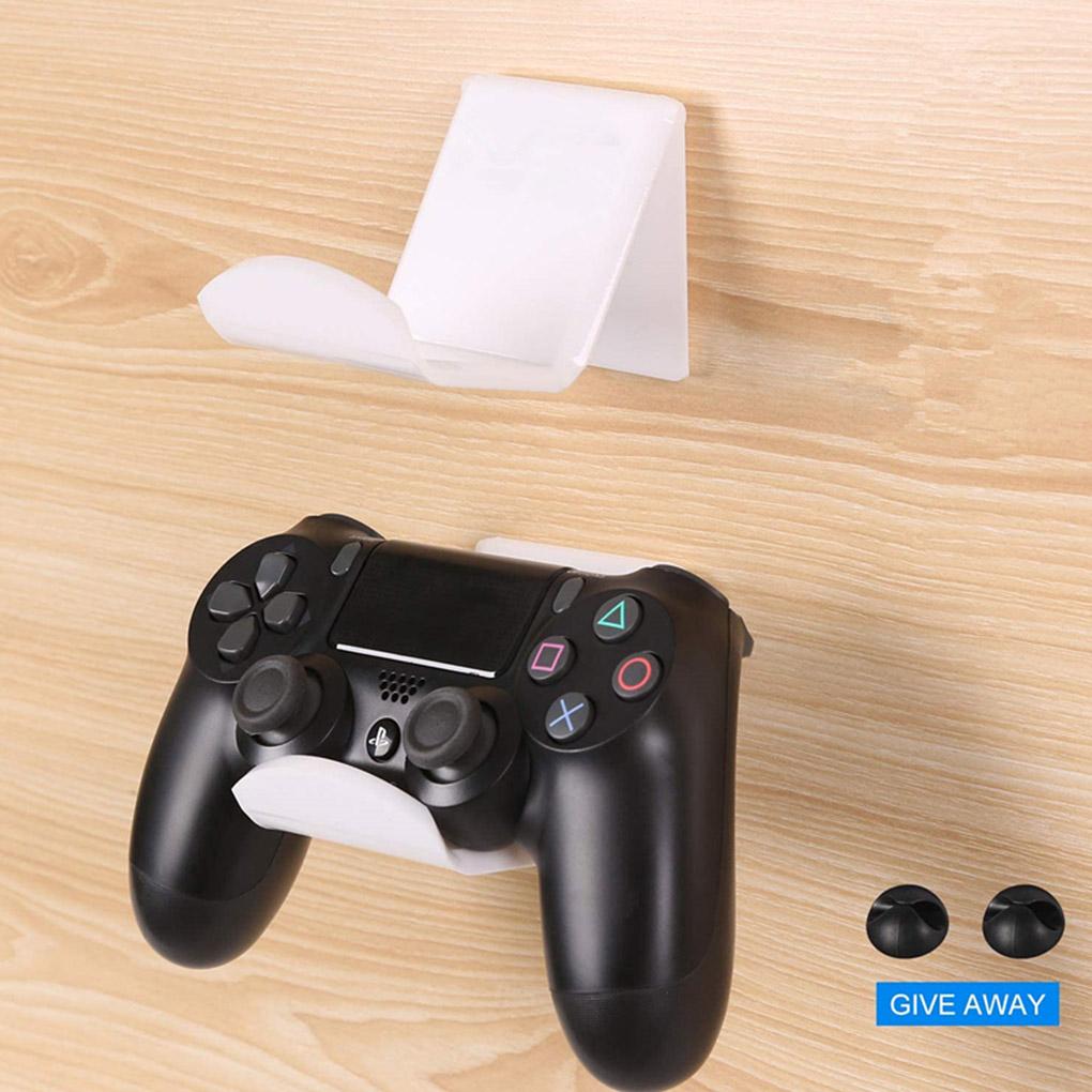 2x Acrylic Game Controller Holder Stand Wall Mount Fits for PS3 One