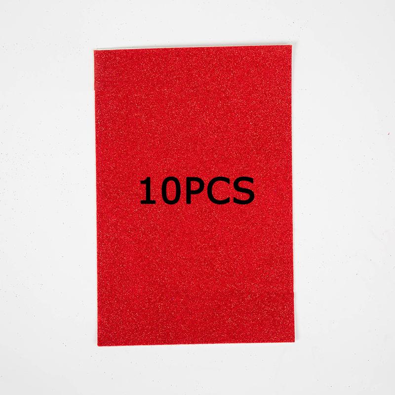 WTEMPO Thick Glitter Cardstock Paper Colored Card Stock for Cricut Card Making Scrapbooking Craft Christmas Decorations, Holiday Party Supplies