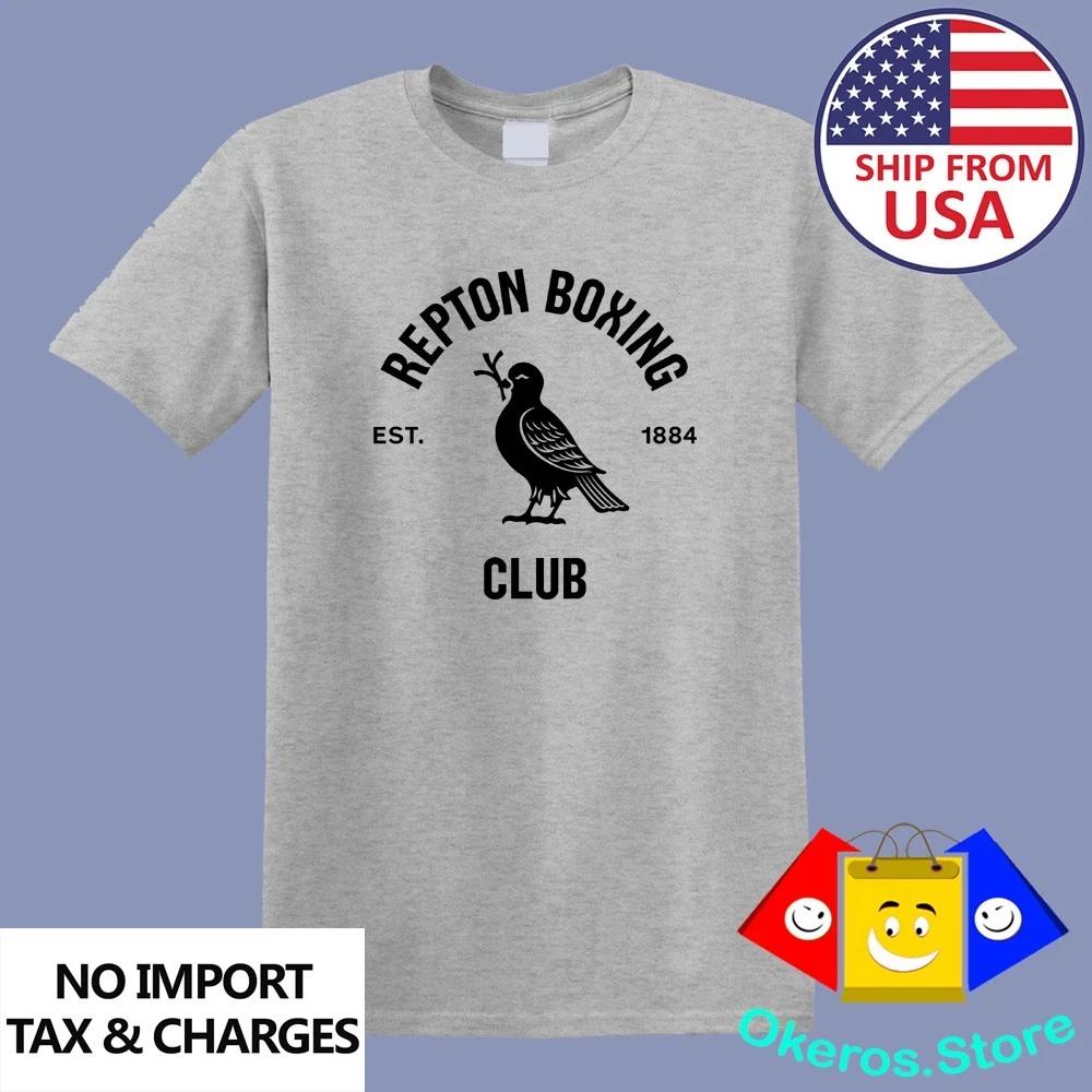 Repton Boxing Club London Men s Grey Size S to 5XL S