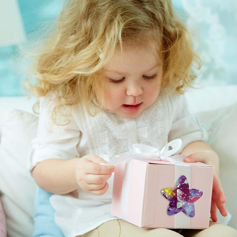 500 Buc Autocolante Spațiale Stea Autoadezive Recompensă Decorative Cadouri Cu Etichete Autocolante 1 Inch