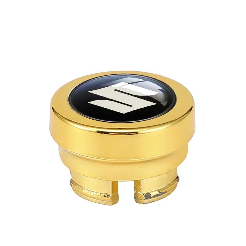 Car Cigarette Lighter Cover Dust Proof Decoration Cap for Suzuki Logo SX4 Samurai S-Cross Jimny Swift Grand Vitara Ignis Baleno