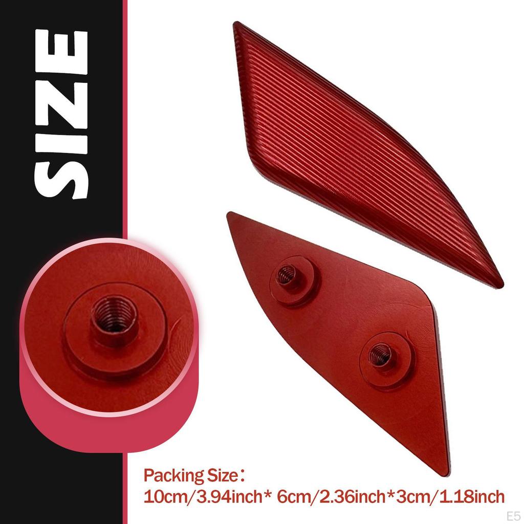 Motorcycle Mirror Hole Base Cover Aluminum Alloy Spare Parts Decorative for Panigale V2