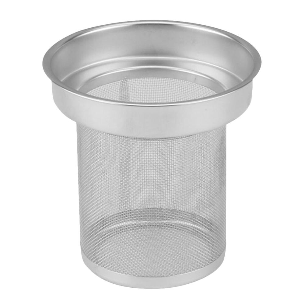Loose Leaf Tea Infuser Fine Mesh Stainless Steel Filter Strainer Metal Tea Brew Basket for Cup Teapot Home Office Use