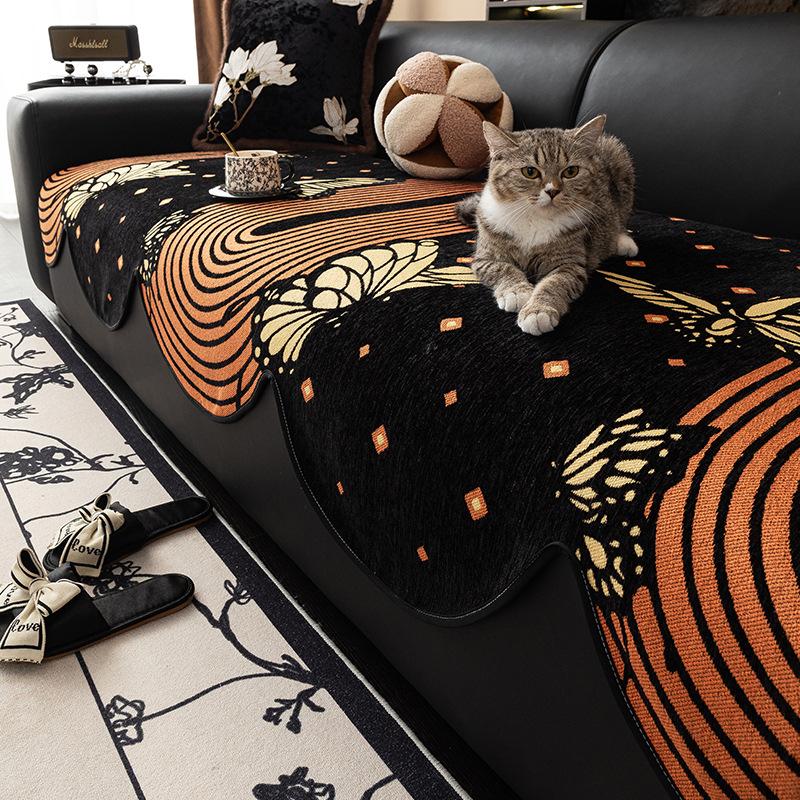 American Light Luxury Sofa Cushion, Universal In All Seasons, High-End Non-Slip Sofa Cover, Atmosphere Cover, Seat Cushion