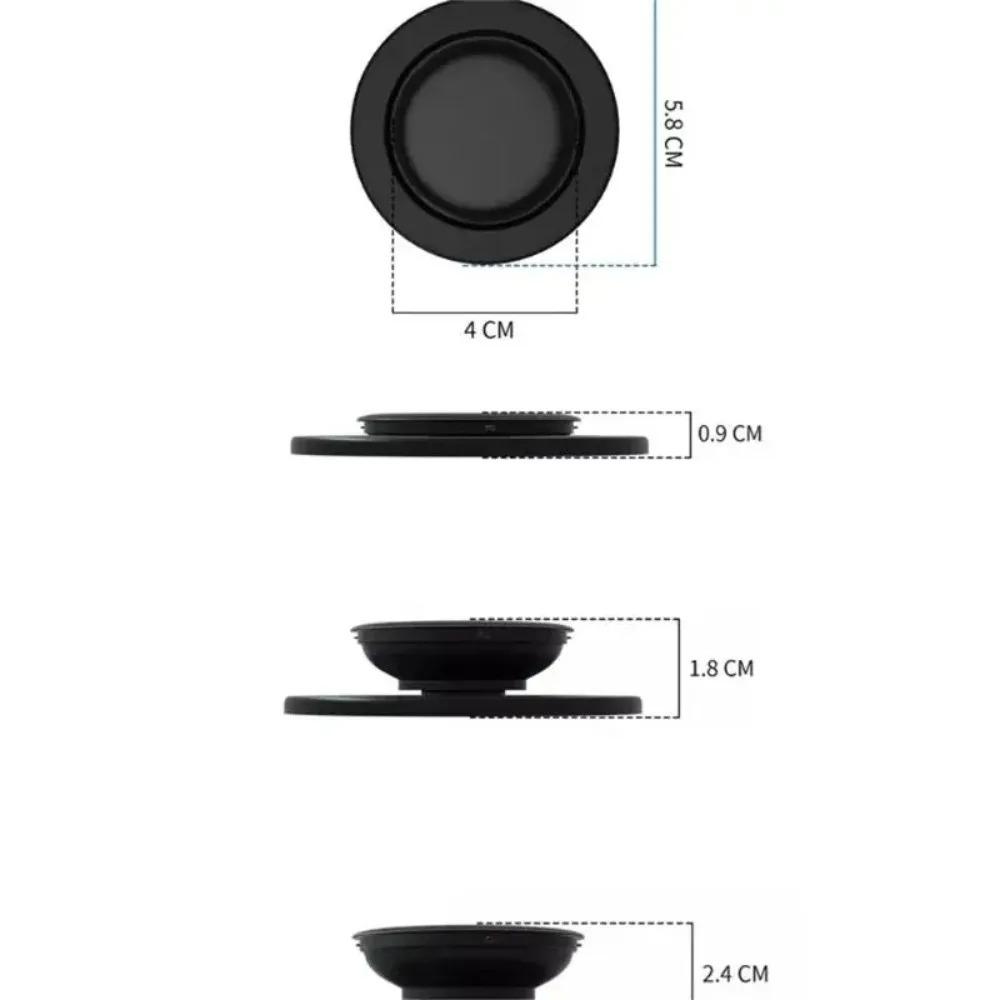 Adjustable Self-adhesive Magnetic Phone Holder: Grip & Expanding Stand for iPhone, Samsung & Mac Series