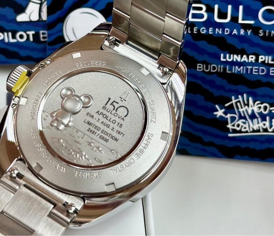 Bulova Lunar Pilot Series Limited 150th Anniversary 262kHz Precisionist Watch 98A329