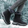 Outdoor Cotton Shoes with Thick Velvet and Oversized Cotton Boots, Fashionable Short Boots for Women, Snow Boots