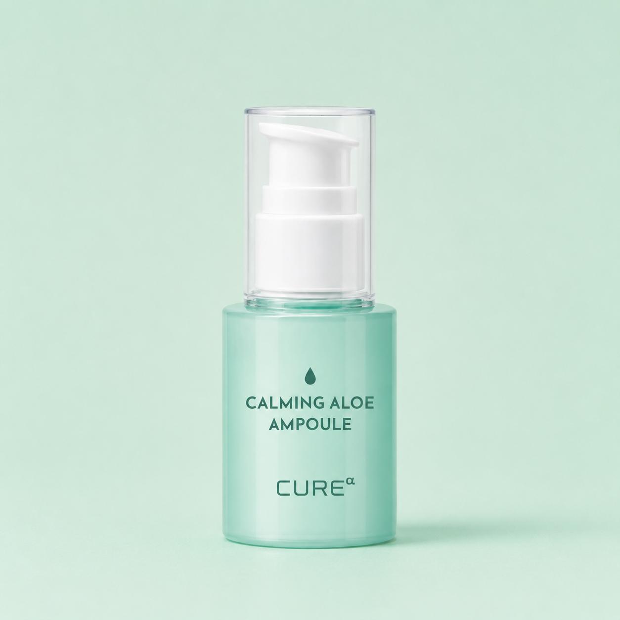 Kim Jeong Moon Aloe Cure Alpha Calming Aloe Ampoule Soothing Hydration Serum 30ml
