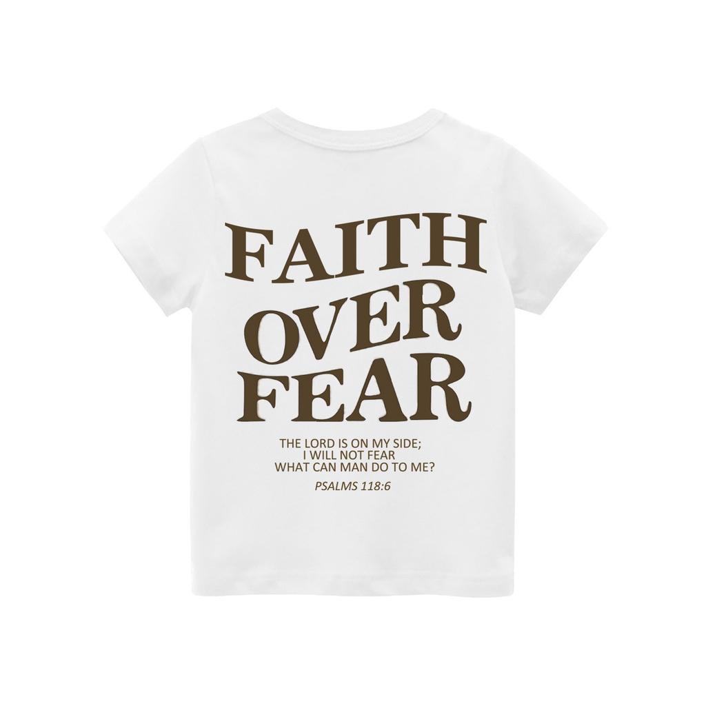 Peuter Meisje Jongen T-shirts Kinder Top Jongens en Meisjes Bedrukt Kort Mouw T-shirt