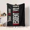 Custom 1Pc Custom Resident Evil Fleece Flannel Blanket Soft Warm Cozy Office Throw For Bedroom Couch Travel Birthday Xmas Gift