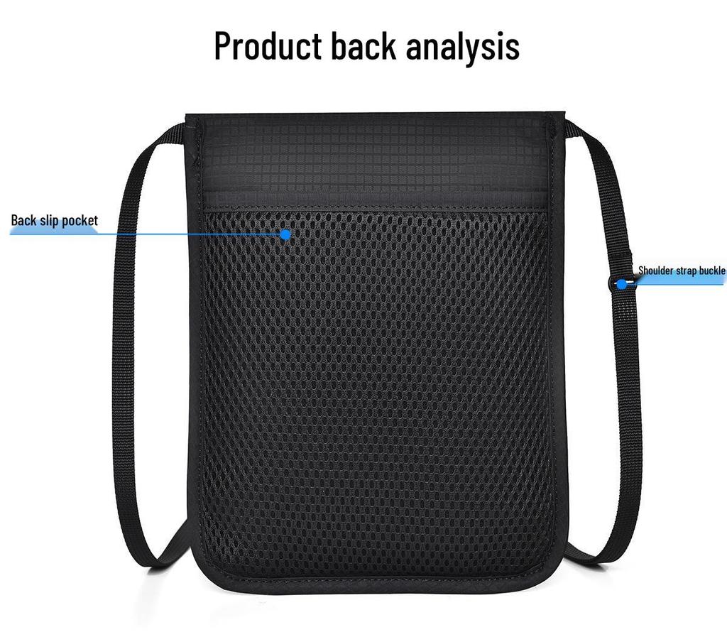 Multifunctional Passport Holder & Travel Bag - RFID, Large Capacity, Portable Document & Ticket Organizer Pouch