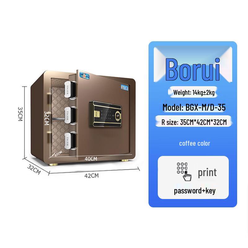 Tiger Brand Bora Series Electronic Password Safe