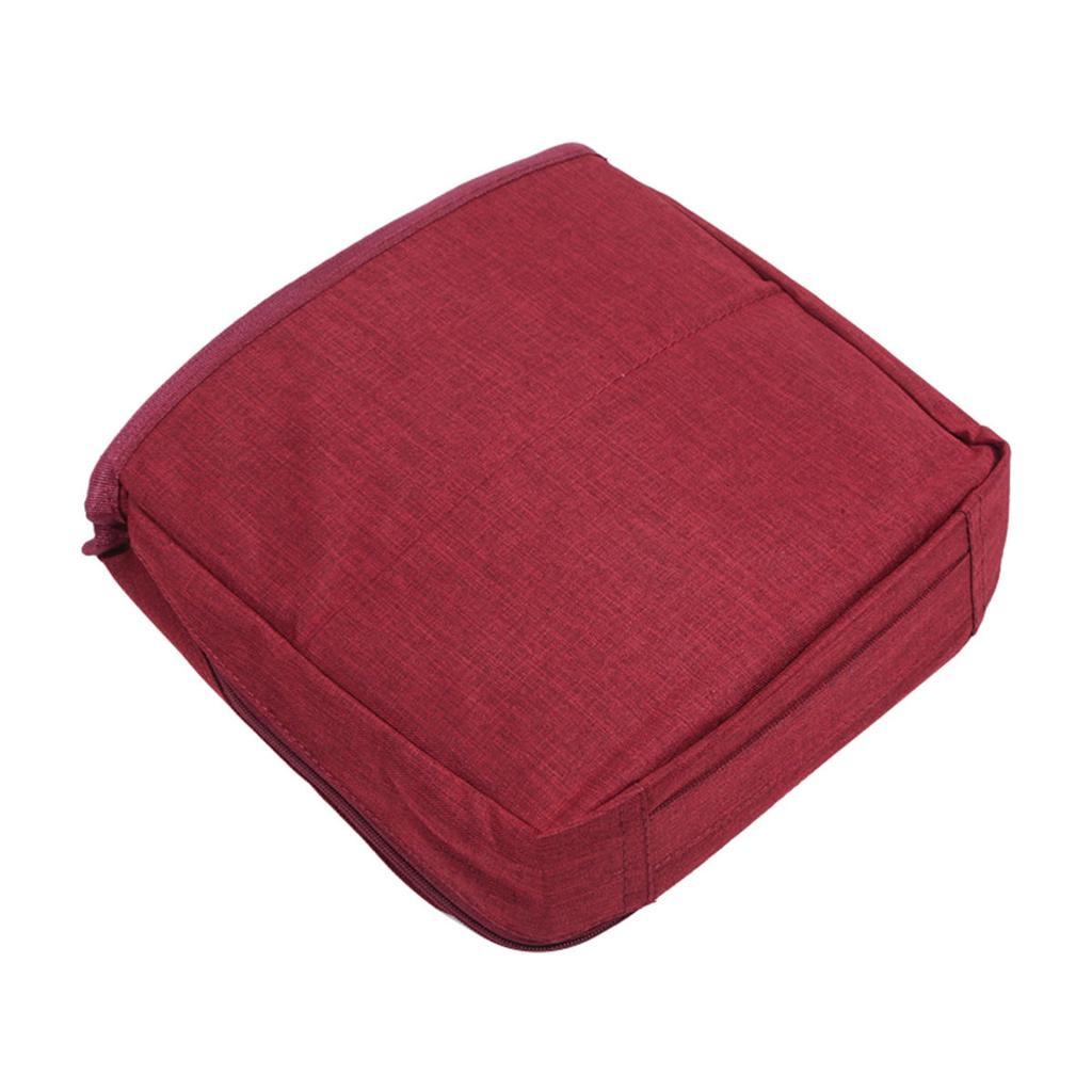 Multifunctional Makeup Bag Large Capacity Pencil Case Multi-layer Oxford Cloth Pen Bag Simple Toiletries Organizer Stationery Pouch for Women Students