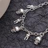 1pc Skull Teeth Pendant Shoe Chains for Boots & Sneakers Shoe Decoration Pendant Accessories Women Fashion Party Jewelry Gifts