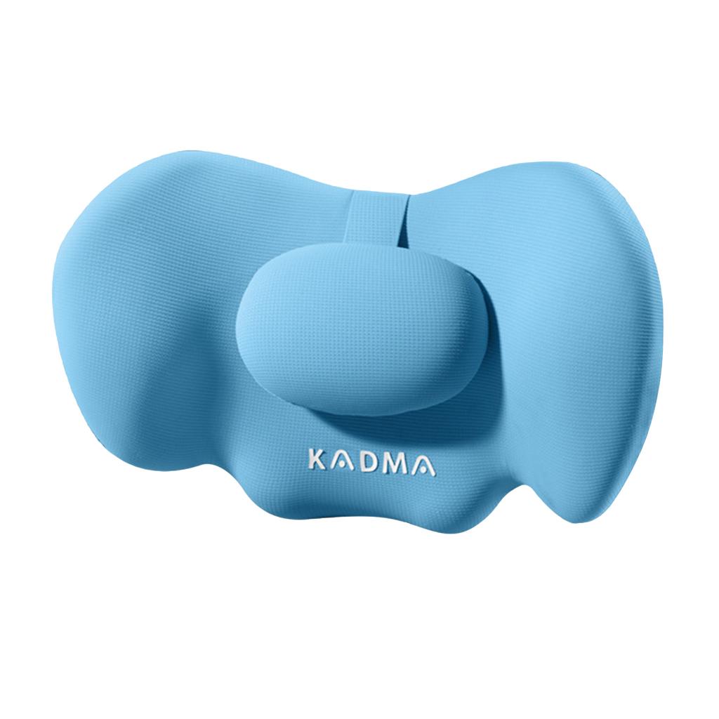 Comfortable Memory Car Seat Headrest/Lumbar Support Adjustable Design Lightweight for Long Drives & Office Work