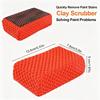 1/2Pcs Car Clay Bar Sponge Microfiber Auto Paint Sludge Mud Cleaner Detailing Tool