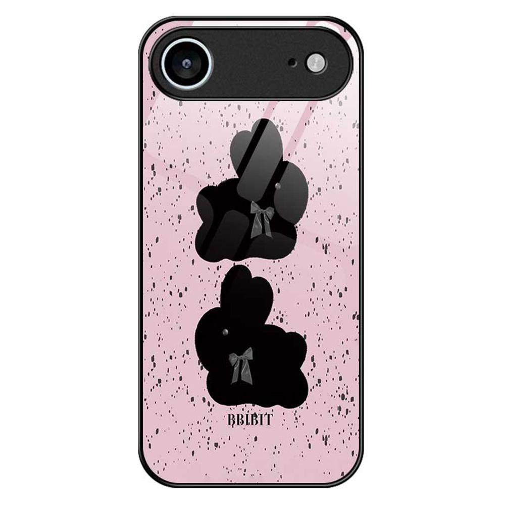 For iPhone 17 Air Case Anti Drop TPU PC Tempered Glass Pattern Printing Phone Back Cover