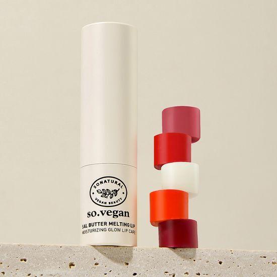 SO NATURAL Vegan Butter Melting Lips (5 Shades)