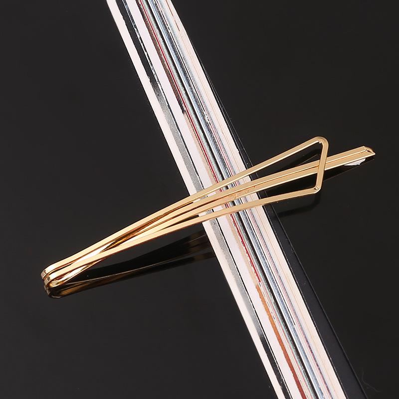 Nouveau Set d'Épingles à Cheveux Géométriques Dorées Coréennes - Accessoires pour Cheveux en Métal Faits Main DIY