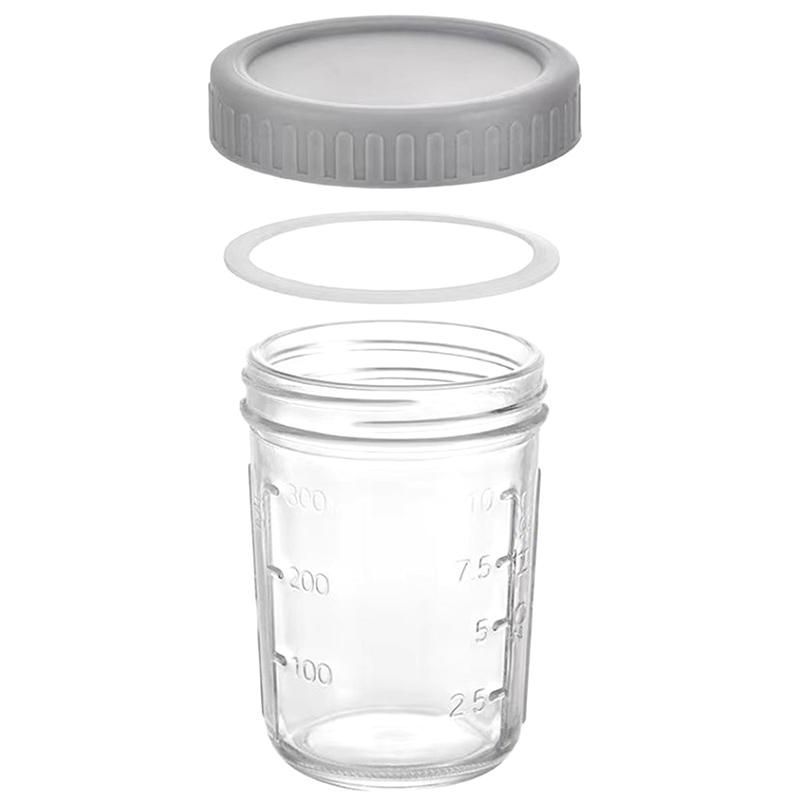 Portable Breakfast Cup Oatmeal Cereal Nut Yogurt Salad Cup With Lid Spoon Multifunction Tumbler Heat Resistant Juice Milk Cup