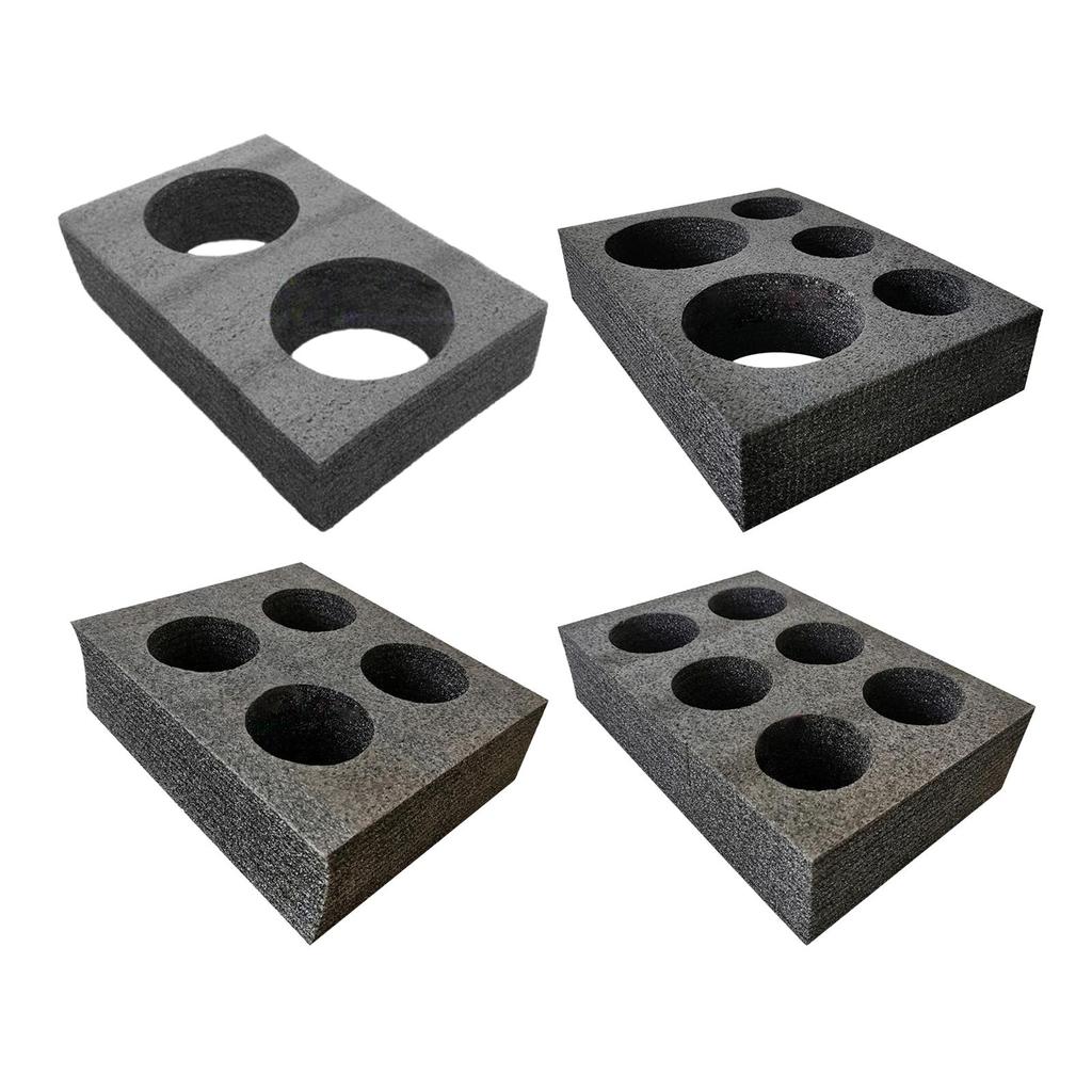 Getränketräger Takeout-Becher-Tabletts Becher-Tragehalter, Schaumstoff-Kaffee-Träger für