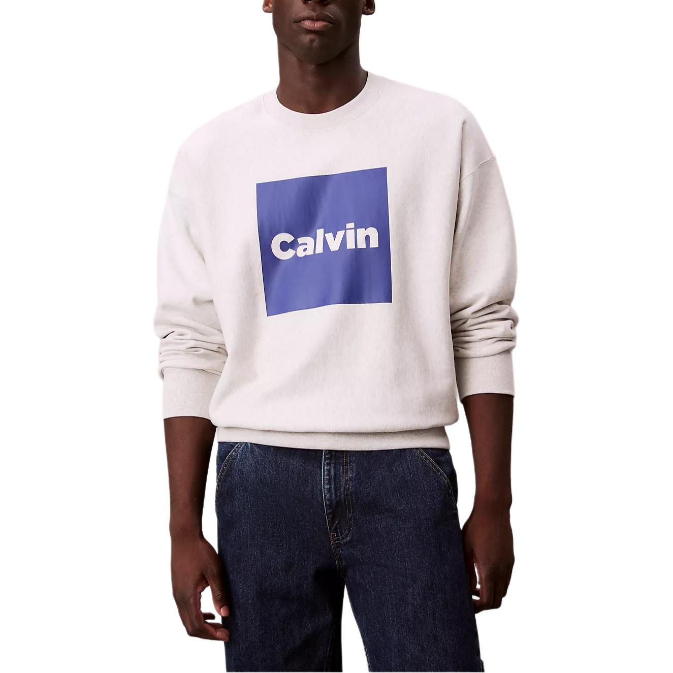 

Calvin Klein Comfortable Versatile Fashion Logo Sweatshirt Men tops 4RD216G-V7L S