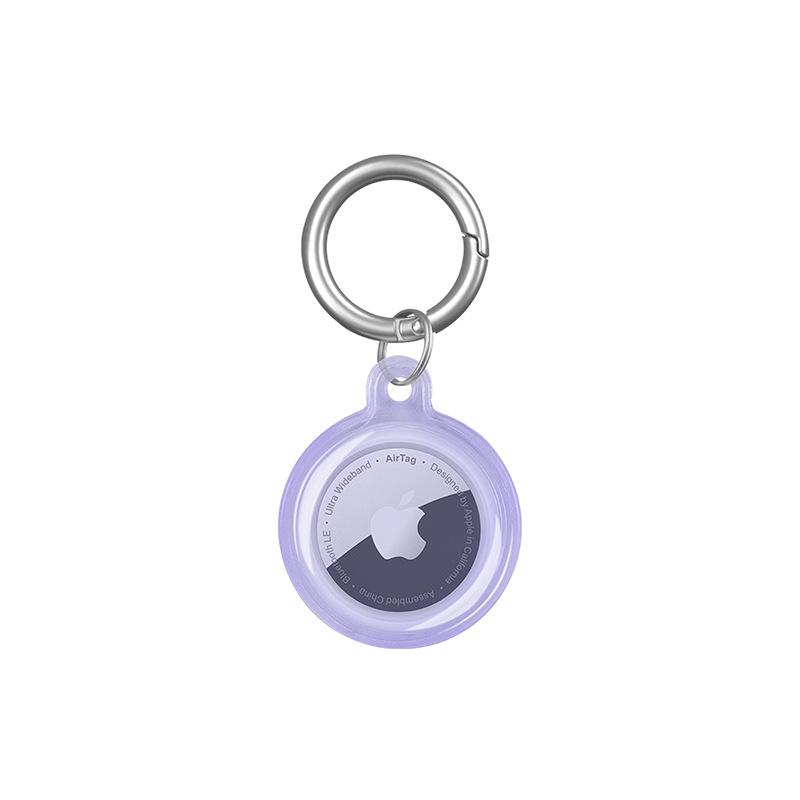 Universal Transparent Anti-Lost Tracker Keychain Case for Apple Airtag