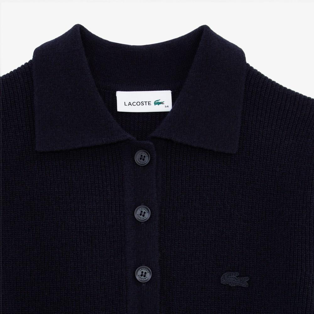 [lacoste] Women's Fit and Flare Sweater Dress EF294E-55NHDE