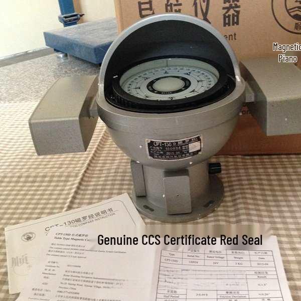 Inland & Coastal Marine CPT-130 Compass: Ocean Magnetic Compass with 165° Inclinometer. Marine Clock CCS