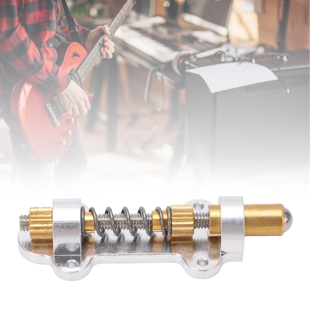 Brass Guitar Tremolo Stopper With Screws Tremolo Bridge Stopper For Electric Guitar