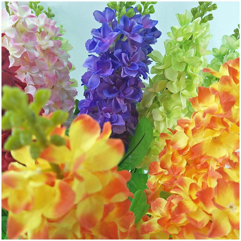 Violet Silk Luxury Floral Arrangement For Wedding Home Decoration Styling