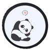 Panda Love Tire Cover Waterproof Polyester Wheel Protection Cover for Universal Cars