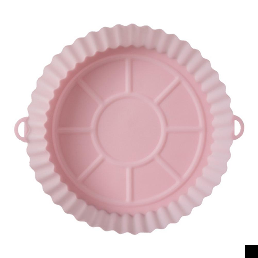Air Fryer Silicone Pot Multifunctional Air Fryer Basket Liners Air Fryers Oven Tools For Bread Fried Chicken Pizza