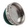 Half Ball Shape Retro Needle Cushion Soft Elastic Design Metal Base Pin Cushion  For Sewing