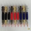Creative Brass & Sandalwood Bolt Action Pen | Custom Laser Engraved Solid Wood Gift Ballpoint Pen