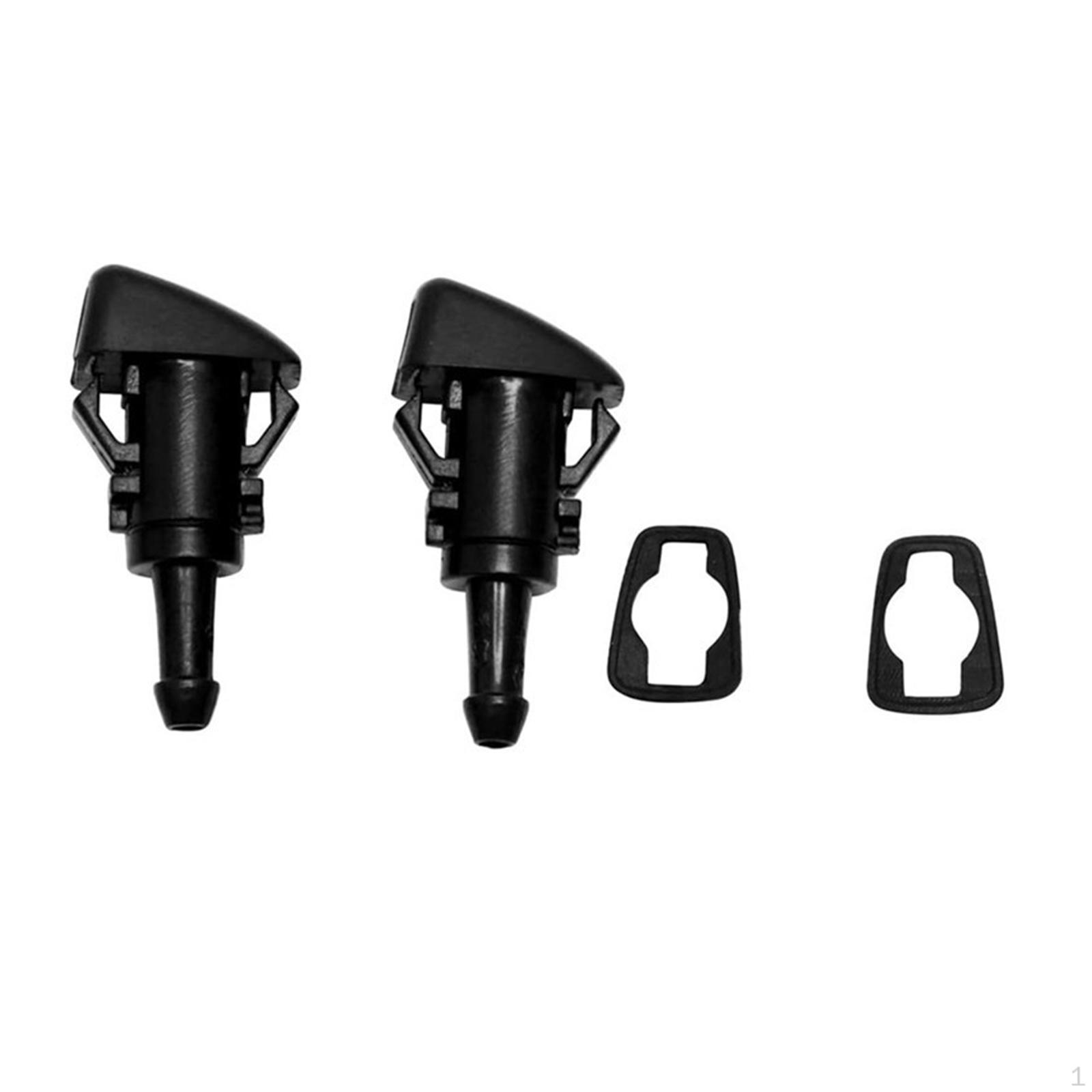 2Pcs Auto Windshield Wiper Washer Jet Nozzle, 86636Fg051 98630 1R800 for WRX Sti Accessories