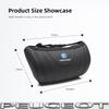 High-end Leather Car Seat Headrest Memory Foam Comfort Neck Pillow For VW Golf Tiguan T-Roc Polo Passat ID.4 T-Cross ID.3 Taigo Ox3