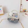 Handbag Shoulder Pearl Bag With Lightweight Pu Material Chain Bag For Kids