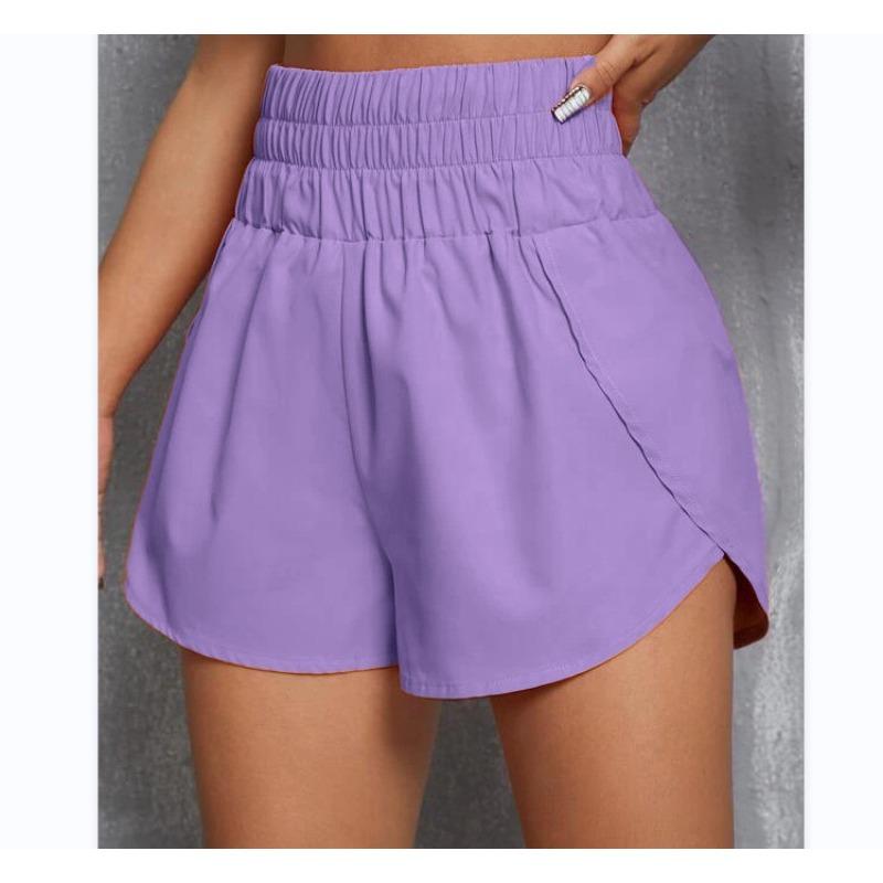 Lente en Zomer Dames Shorts Hoge Taille Elastisch Losse Sport Casual Shorts