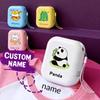 Gepersonaliseerde Handtekening Stempel, Gepersonaliseerde Cartoon Patroon Naam Stempels, Aangepaste Naam Stempel Voor Kleding Waterdicht,