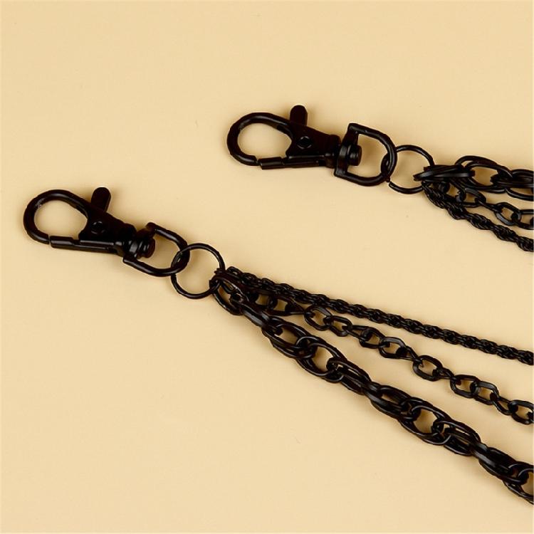 High Street Fashion Black Chain Versatile Black Chain for Men’s Fashion Enhancing Overall Look for Various Event