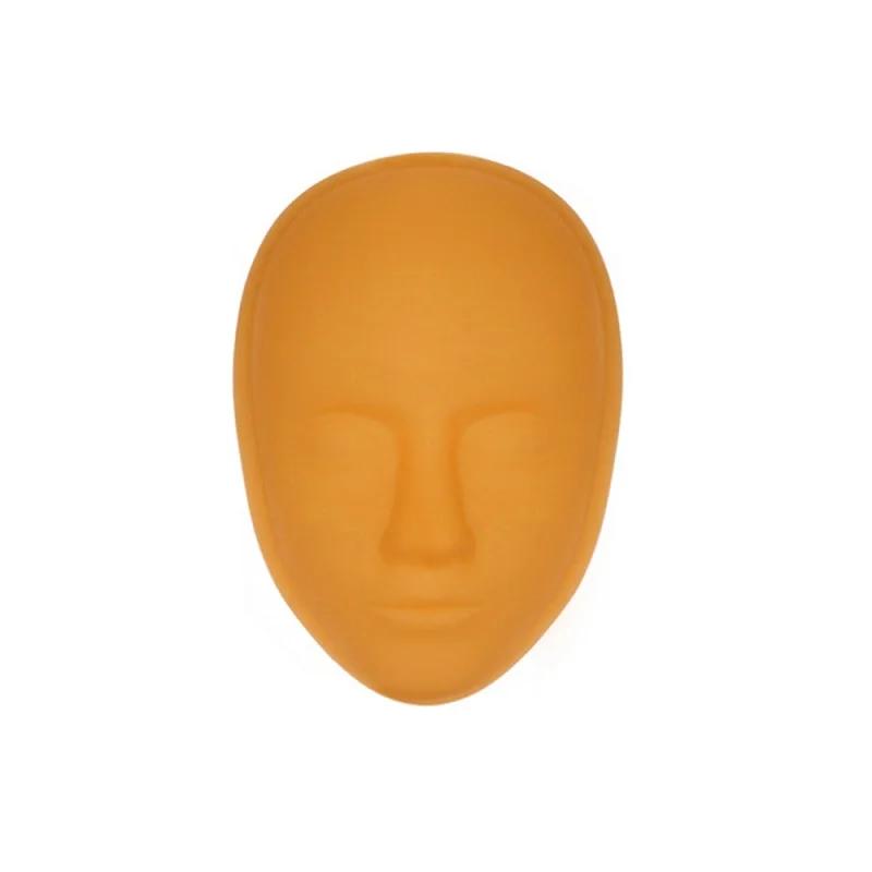 5D Facial Tattoo Training Head Silicone Practice Permanent Makeup Lip Eyebrow Tattoo Skin Mannequin Doll Face Head
