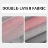 2025Gradient Striped Curtains Double Layer Curtains Blackout Sheer Curtains Perforated Curtains